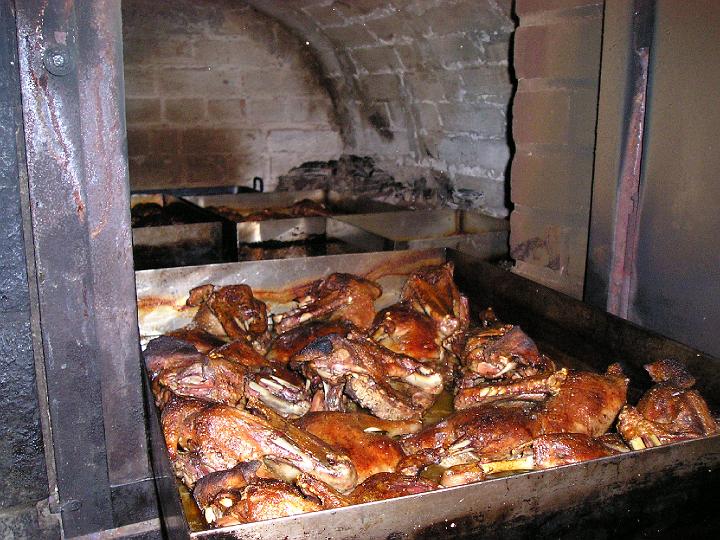 Backofen.JPG - Grillschmankerl aus dem Backofen - ein wahrer Gaumen- und Augenschmaus.