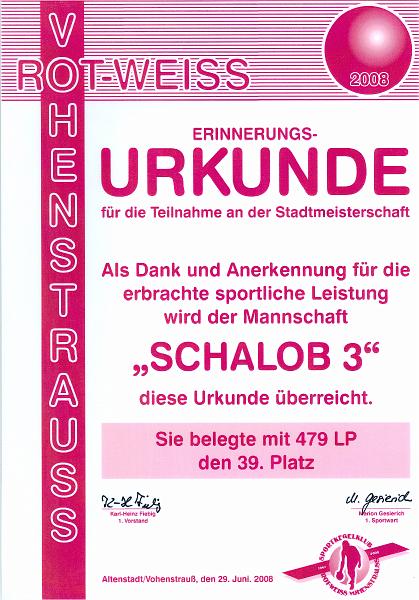 Kegeln_3.jpg - Schalob 3 belegte als bestes Club-Team Platz 39 in der Gesamtwertung.