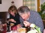 ...Renate und Andy haben die Teller leer geputzt.
