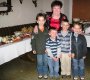Strahlen mit Lisbeth um die Wette: die Kids.