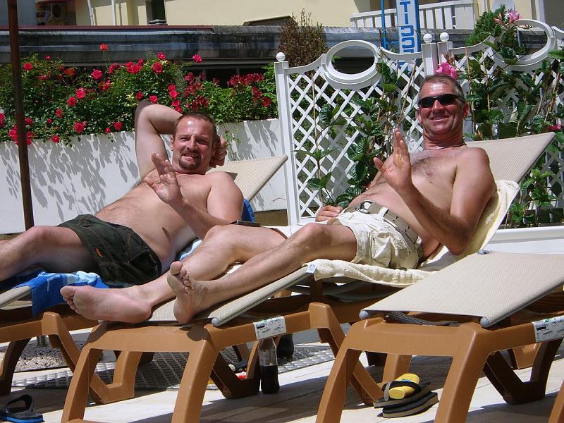 HP_104_Impressionen_aus_Bibione.JPG - "Ciao, Paparrazi, bello sole in Bibione!"