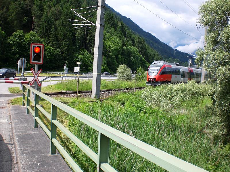 HP_148_Richtung_Katschberg.JPG - Kommt man nach Österreich, sind rote Ampeln nicht mehr weit.